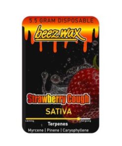 Beezwax Disposable - Beezwax Strawberry Cough 5.5g THC Disposable Vape